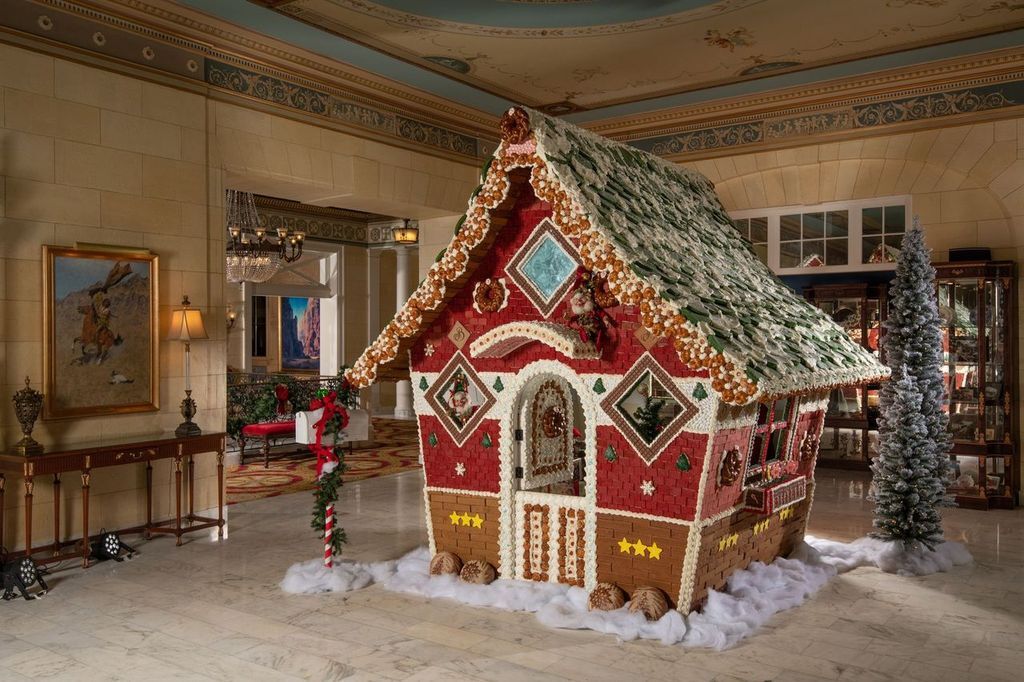 Broadmoor gingerbread chateau